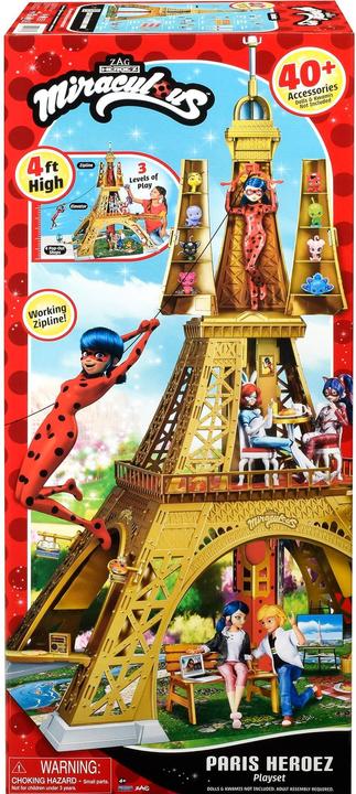 Image du produit Bandai MIRACULOUS Paris Heroez PlaySet 4+