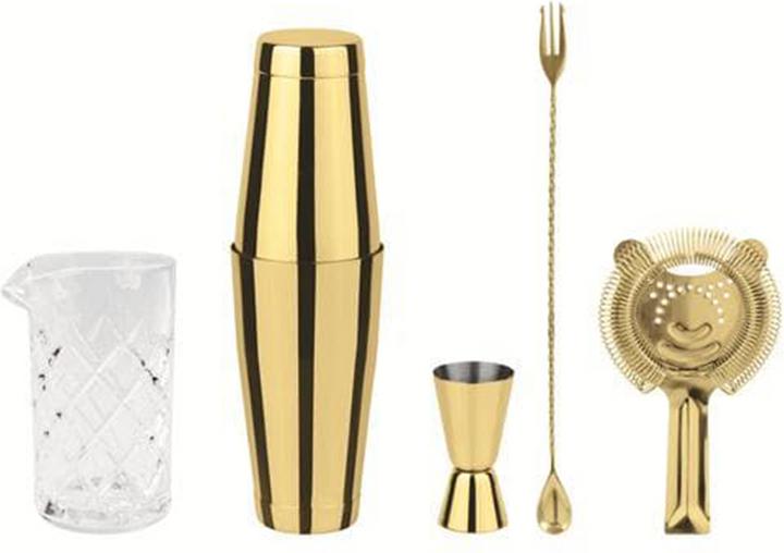Image du produit Paderno Drink Mixer Set Crystal 0.79 l, Or (Set de cocktail)