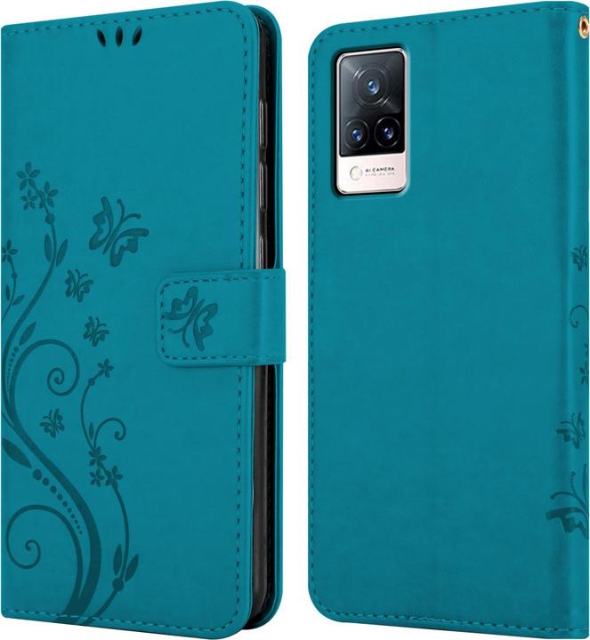 Image du produit Cadorabo Pochette Flower Book (Vivo V21)
