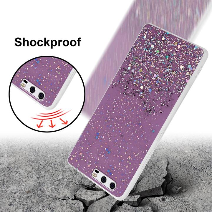 Produktbild Cadorabo TPU Cover funkelnder Glitter (Haier P10)