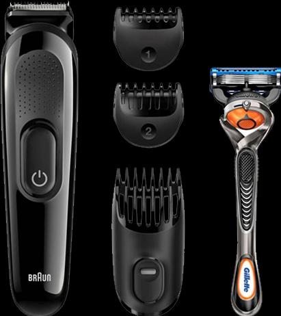 Image du produit Braun SK3000 Color Negro 4 en 1 + Gillette F5 ProGlide