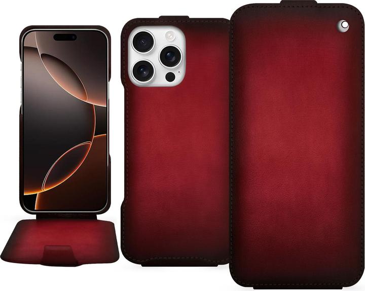 Produktbild Noreve Lederschutzhülle vertikal (Apple iPhone 16 Pro)