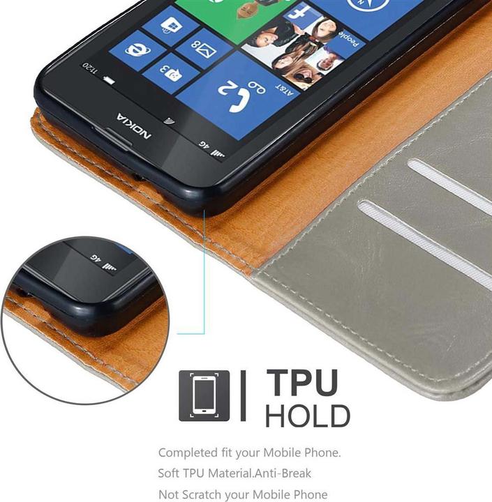 Productafbeelding Cadorabo Boek Luxe Omslag (Nokia Lumia 520)