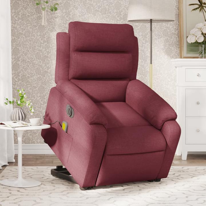 Image du produit VidaXL Fauteuil de massage électrique avec releveur Tissu