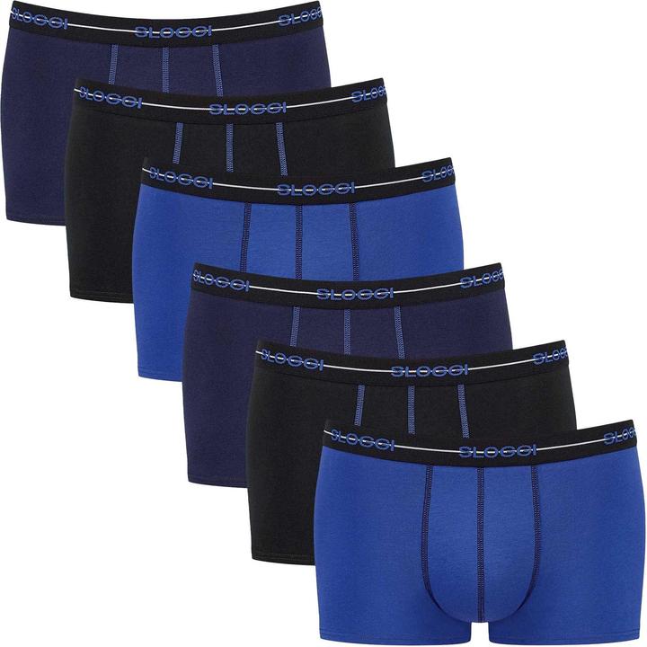Sloggi Boxershort Casual Figurbetont Start Hipster C6P box (XL, 6er Pack)