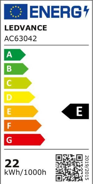 Energie-Label Ledvance LED-Ringtube T5FC, 2GX13 (2GX13, 21.50 W, 2900 lm, E)
