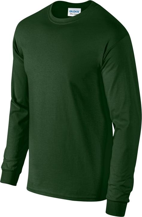 Actual product image Gildan Unisex Adult Ultra Cotton Long-Sleeved T-Shirt (M)