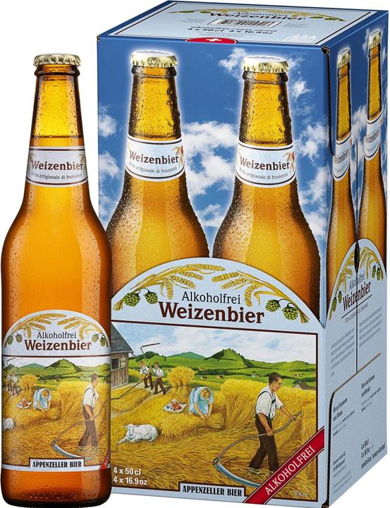 Produktbild Appenzeller Bier Weizenbier (4 x 50 cl)