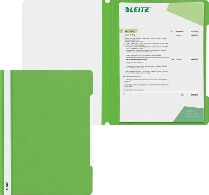 Image du produit Leitz Agrafeuse standard en plastique (A4, 1 x)