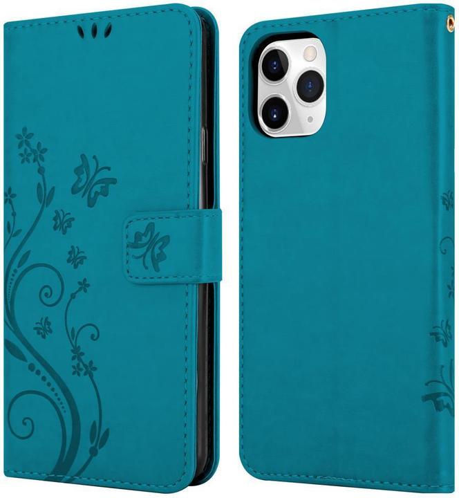 Actual product image Cadorabo Flower Book Cover (Apple iPhone 11 Pro Max)