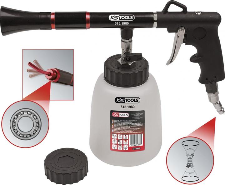 Actual product image KS Tools Compressed air cleaning gun