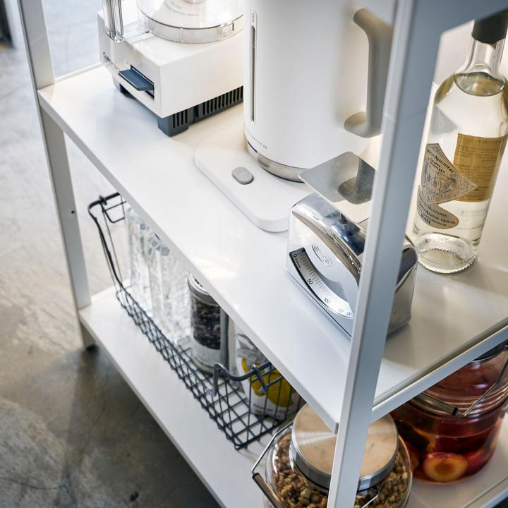 Actual product image Yamazaki 5-tier storage shelf TOWER