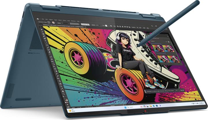 Produktbild Lenovo Yoga 7 2-in-1 (14", AMD Ryzen AI 5 340, 16 GB, 512 GB, DE)