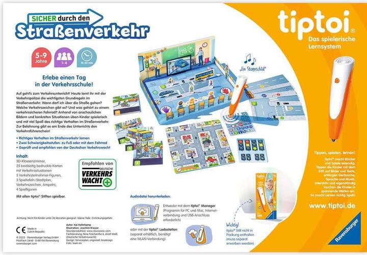 Produktbild tiptoi Sicher durch den Strassenverkehr (Deutsch)