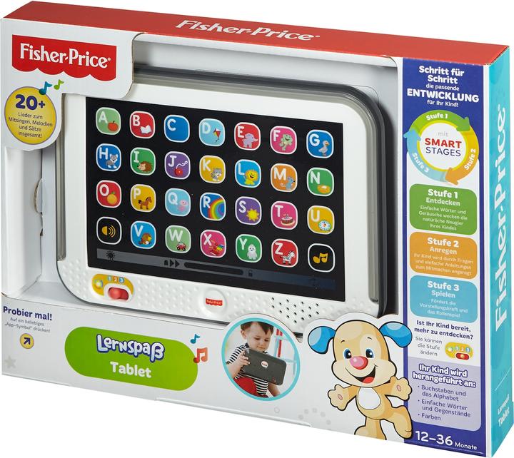 Actual product image Fisher-Price Laugh & Learn Smart Stages Tablet (German)
