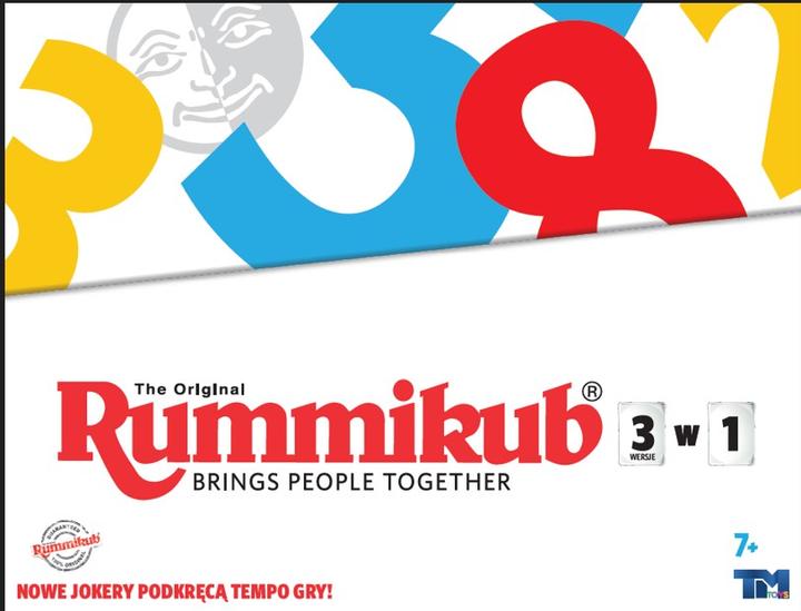 Produktbild No Name Rummikub 3in1 Spiel LEMADA 8613