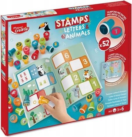 Image du produit Maped Tampons Lettres Et Animaux