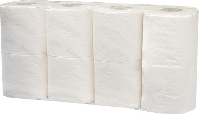 Produktbild Clean & Clever 100 % Zellstoff, 3-lagig (8 x)