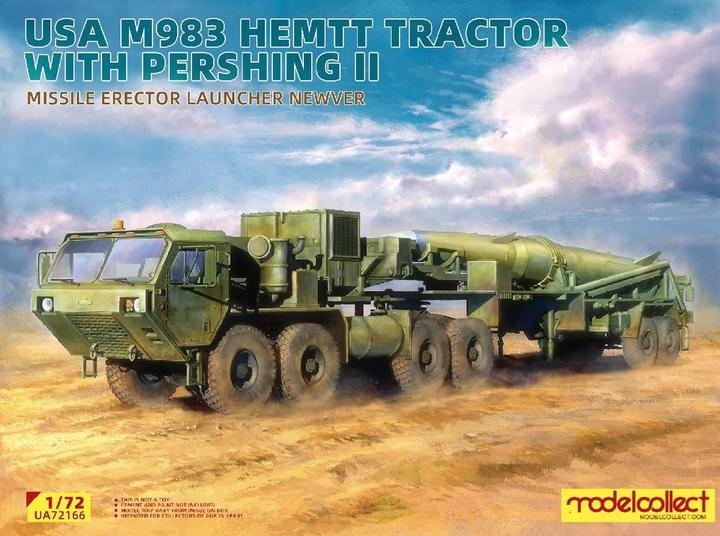 Modelcollect USA M983 Hemtt Tractor With Pershing II Missile Erector Launcher new Ver.