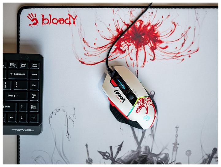 Actual product image A4Tech BLOODY W95Max USB NARAKA Mouse