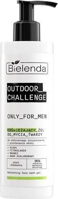 Actual product image Bielenda Only For Men Outdoor Challenge Refreshing Face Wash Gel 190ml (Gel, 190 ml)