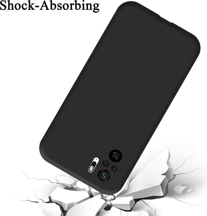 Immagine prodotto Cadorabo Copertura della cassa del silicone liquido TPU (Xiaomi Redmi Nota 10S, Xiaomi Mi Note 10, Xiaomi Redmi Note 10)