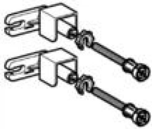 Actual product image Geberit Holders, WC frame Duofix