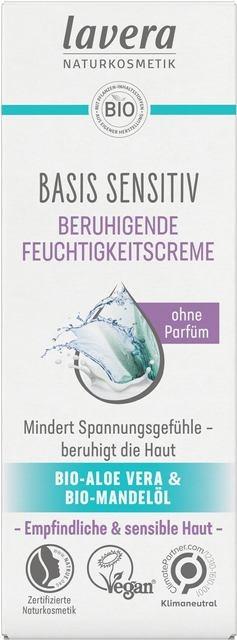 Produktbild Lavera beruhigende Feuchtigkeitscreme basis sensitiv Creme (50 ml)
