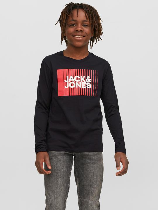Actual product image Jack & Jones Jjecorp Logo Tee Play Ls O-Neck Noos Mni (128)