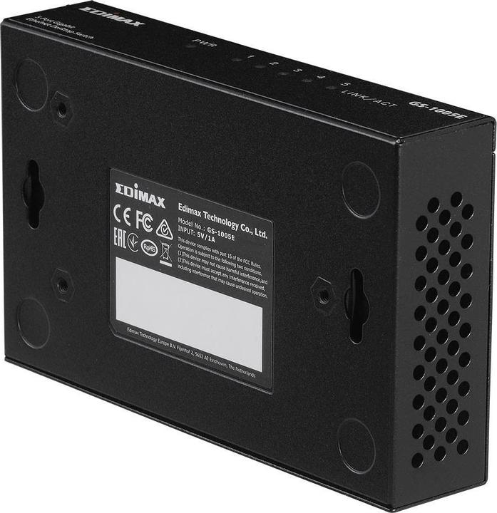 Produktbild edimax Switch 5x FE GS-1005E (5 Ports)