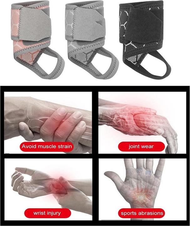 Produktbild König Design Bandage Sportarmbänder Atmungsaktiv Verstellbar Handgelenkbandage Sehnenschutz