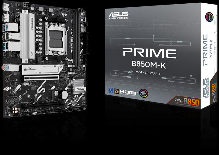 Produktbild ASUS MB PRIME B850M-K (AM5, AMD B850, mATX)