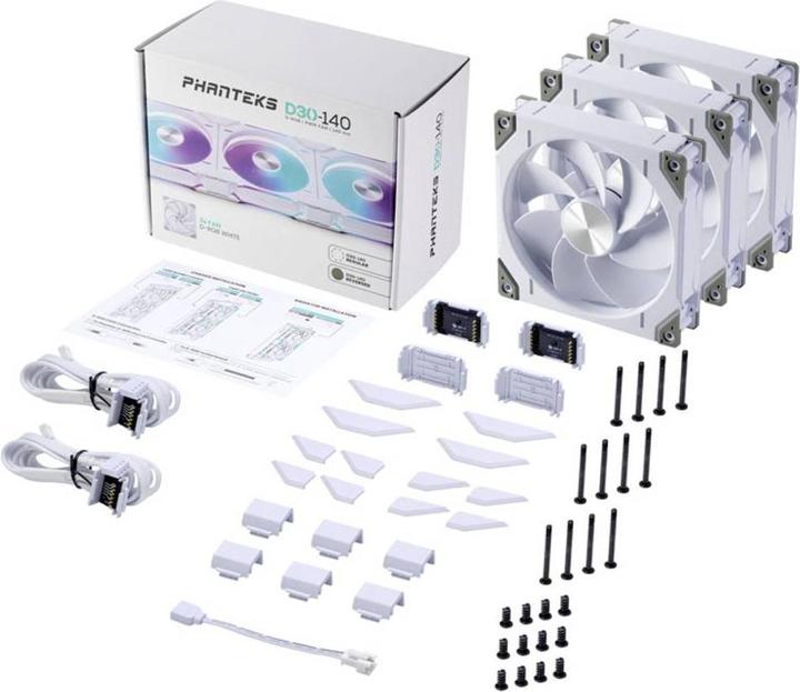 Immagine prodotto Phanteks D30 PWM Reverse Airflow (140 mm, 3 x)