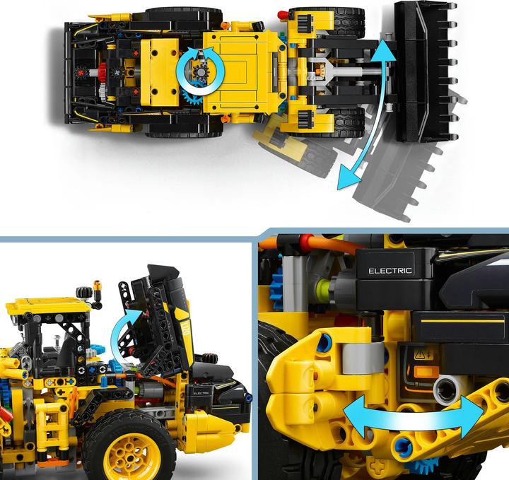 Actual product image LEGO Volvo L120 Electric wheel loader (42209, LEGO Technic)