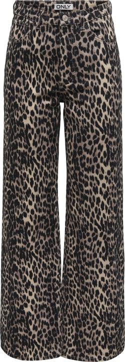 Only Weiter Beinschnitt leopard Hose Hose