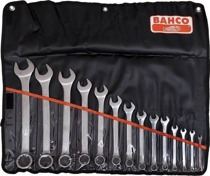 Bahco Set di chiavi ad anello (11 pezzi) (11 mm, 12 mm, 10 mm, 14 mm, 22 mm, 13 mm, 15 mm, 17 mm, 19 mm)