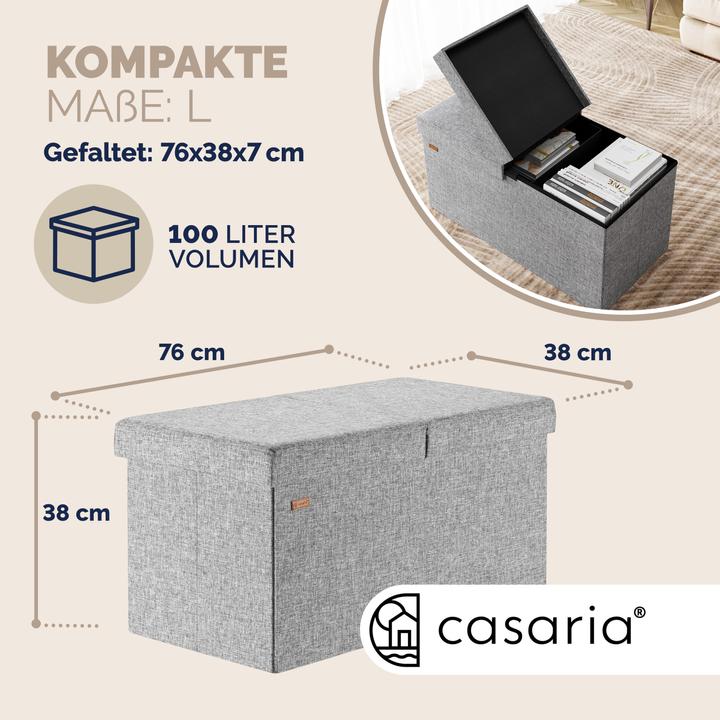 Actual product image Casaria Seat chest (80 cm)