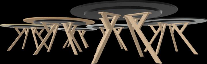 Image du produit Dietiker Felber T14 Table de réunion Round (1600 x 1600 x 720 mm)