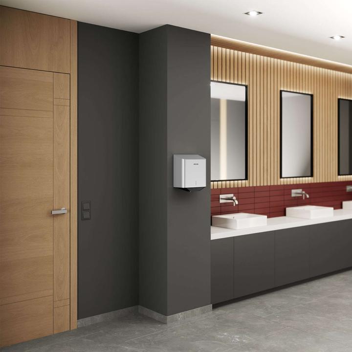 Produktbild Stiebel Eltron ULTRONIC Premium, Händetrockner elektrisch, hygienisch: Luftsterilisator+HEPA-Filter, TÜV, Edelstahl