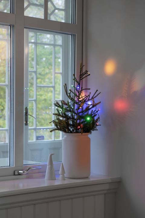 Actual product image Konstsmide 1469-100 Fairy lights with batteries indoor battery-operated Quantity (4.85 m)