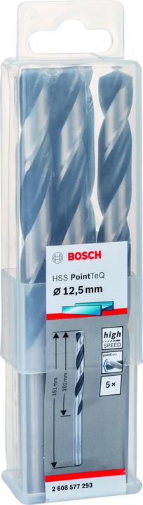 Actual product image Bosch Professional Zubehör HSS twist drill PointTeQ (12.5 mm)