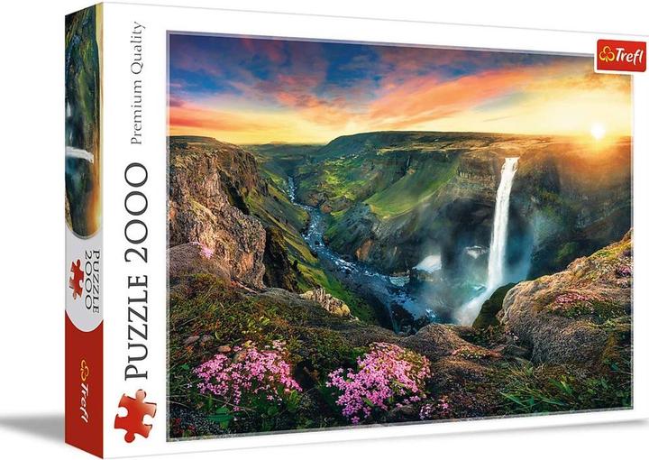 Produktbild Trefl 2000 PCS. Wasserfall L Haifoss, Island (2000 Teile)