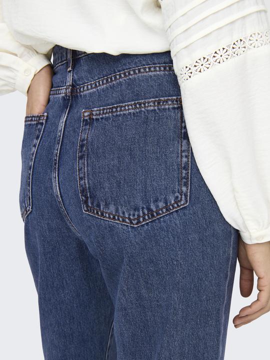 Produktbild Only Gerade geschnitten Hohe Taille Jeans Straight-Fit jeans (W31/L30)