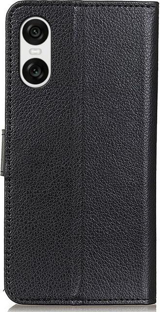 Actual product image MU Classic Litchi Leather Bookcover Series (Sony Xperia 10 VI)