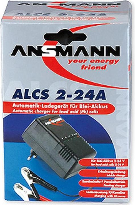 Actual product image Ansmann 220V Ladegerät für 12V Akku (24V, 6V, 12V, 24 A)