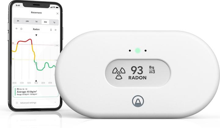 Airthings View radon