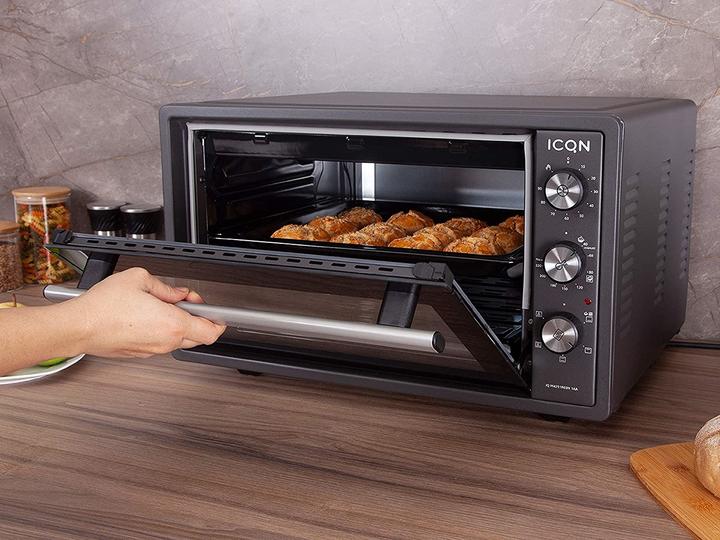 Produktbild Icqn 42 Liter Minibackofen, Anthrazit
