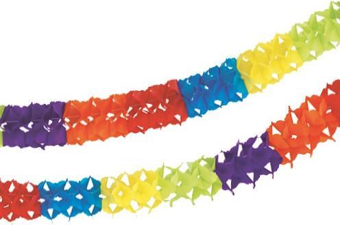 Image du produit Papstar Guirlande colorée