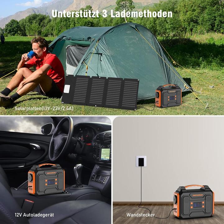 Actual product image Dengawa Portable power station (250 Wh, 2.30 kg)