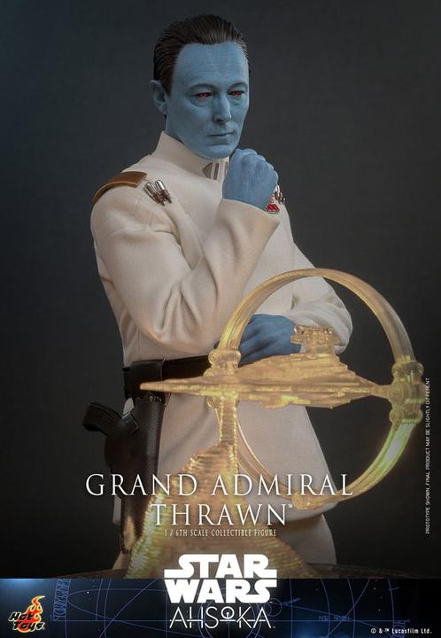 Immagine prodotto Hot Toys Star Wars: statuetta Ahsoka 1/6 Grand'Ammiraglio Thrawn 32 cm